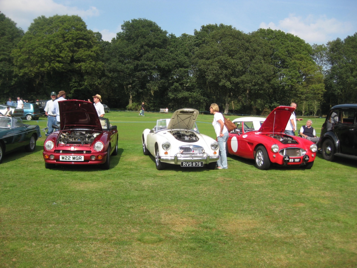 at Ley Hill Classic Show. Talk Sports Cars